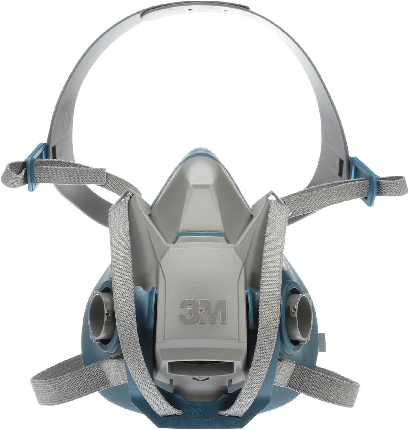 3M 6502QL Rugged Comfort Quick-Latch Half Facepiece Reusable Respirator (Medium)