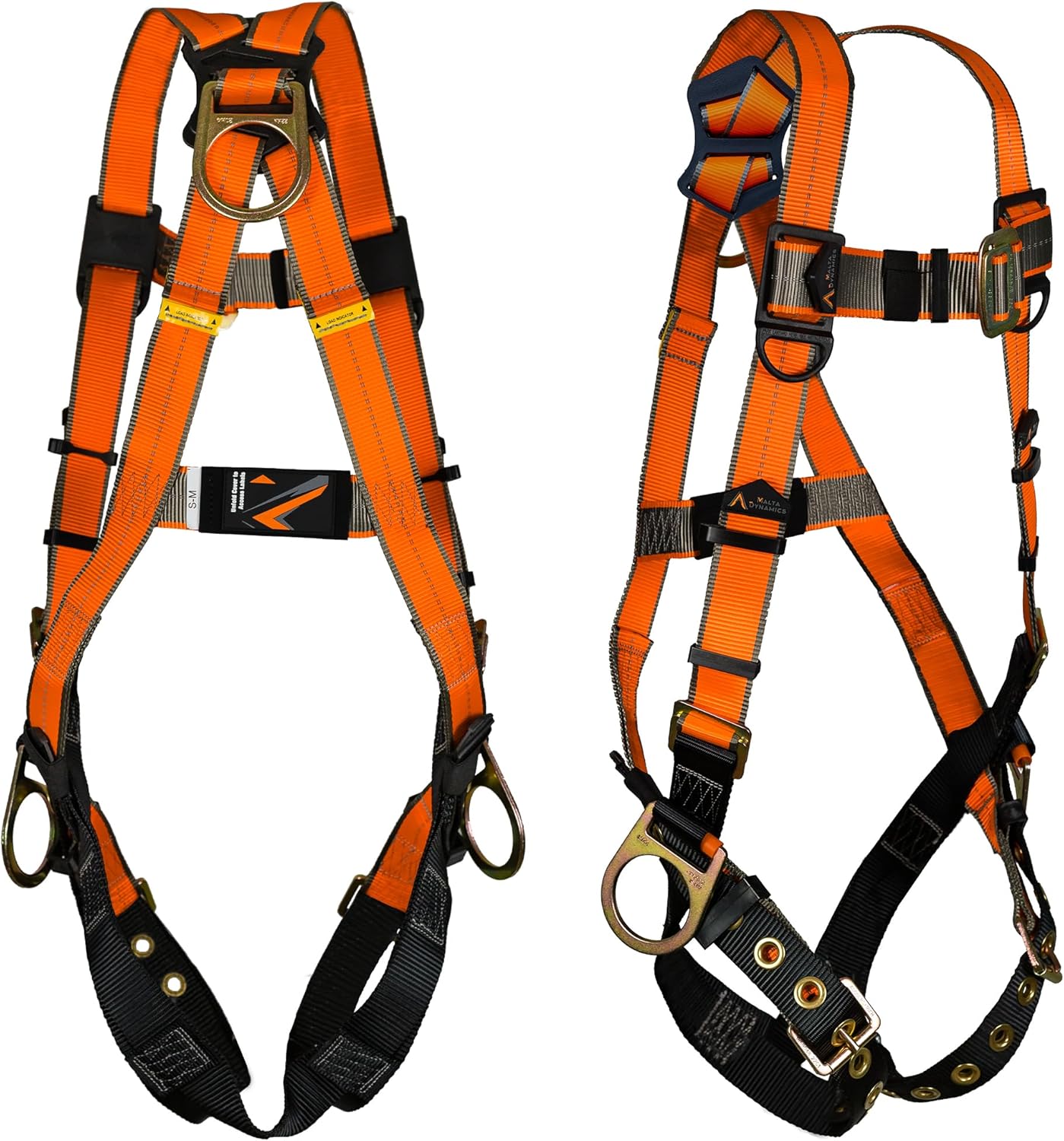 Malta Dynamics Warthog Full Body Harness with Side D-Rings (LG-XL)