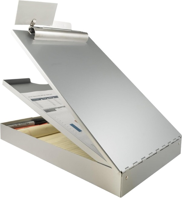 Saunders Cruiser-Mate Heavy-Duty Aluminum Storage Clipboard